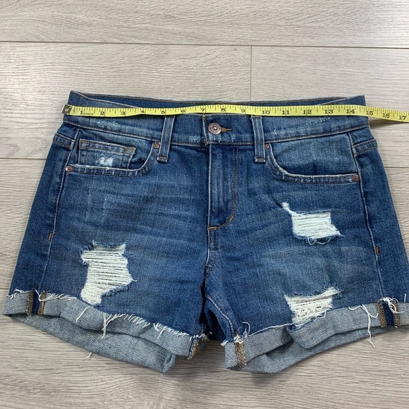 Joe’s Jeans High Rise Distressed Jean Shorts - Picture 7 of 9